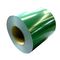 สีเขียว 0.5 มม. AZ30 เหล็กม้วนเคลือบสีความกว้าง 600 มม. - 1250 มม. PPGI