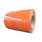 สีส้ม Dx51d เหล็กม้วนเคลือบสี ASTM Ral3005 6005 3013 9016 5015